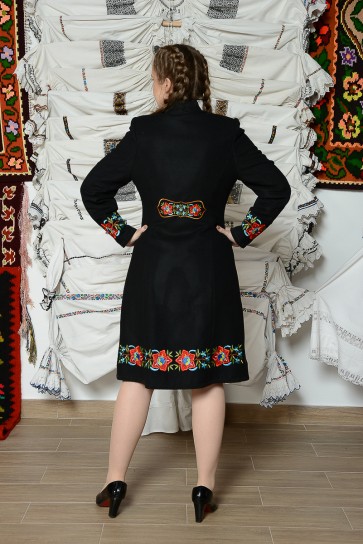 Palton Viorica negru Palton Viorica negru